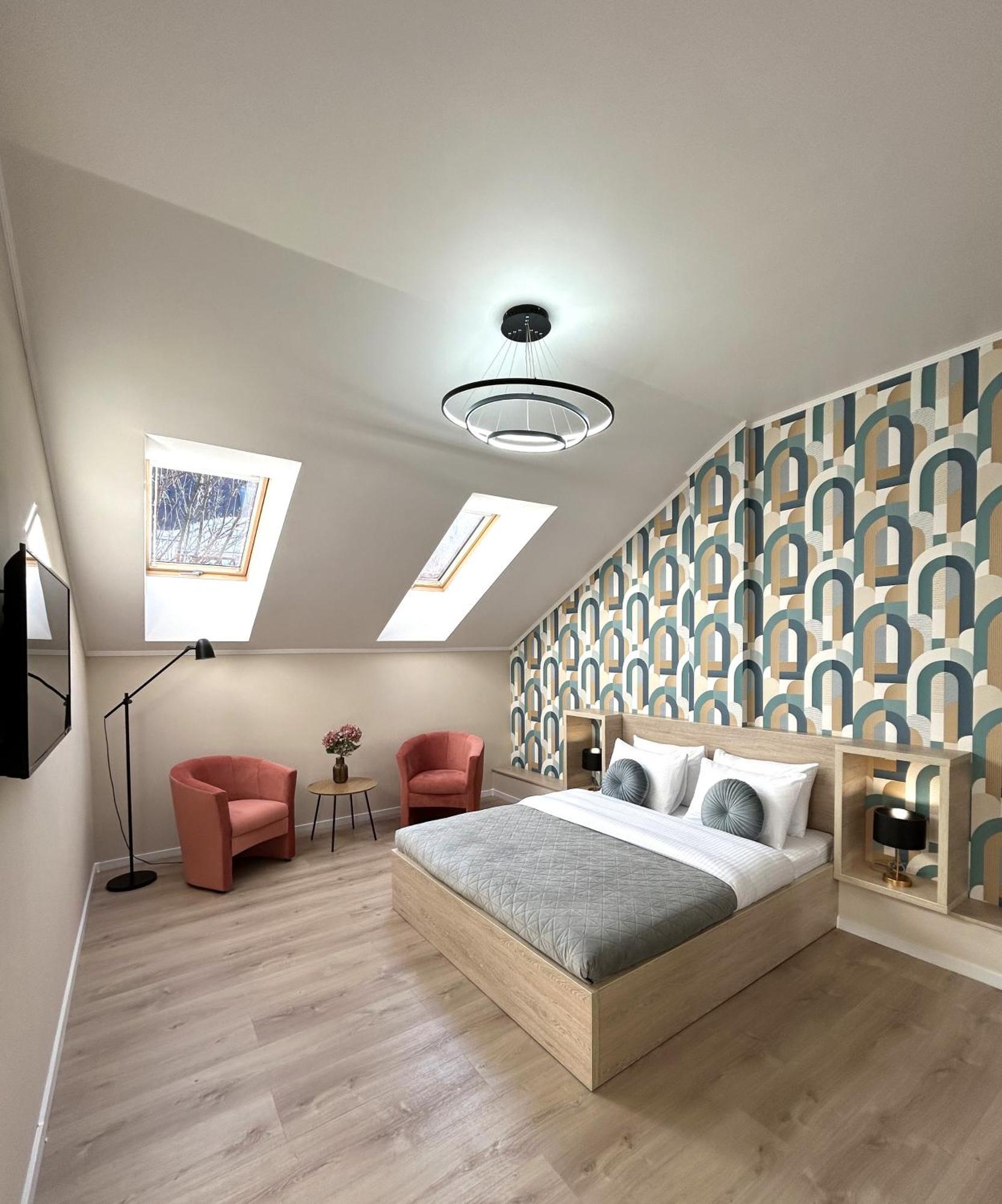 Modern Apartment In The City Center Lviv Eksteriør billede