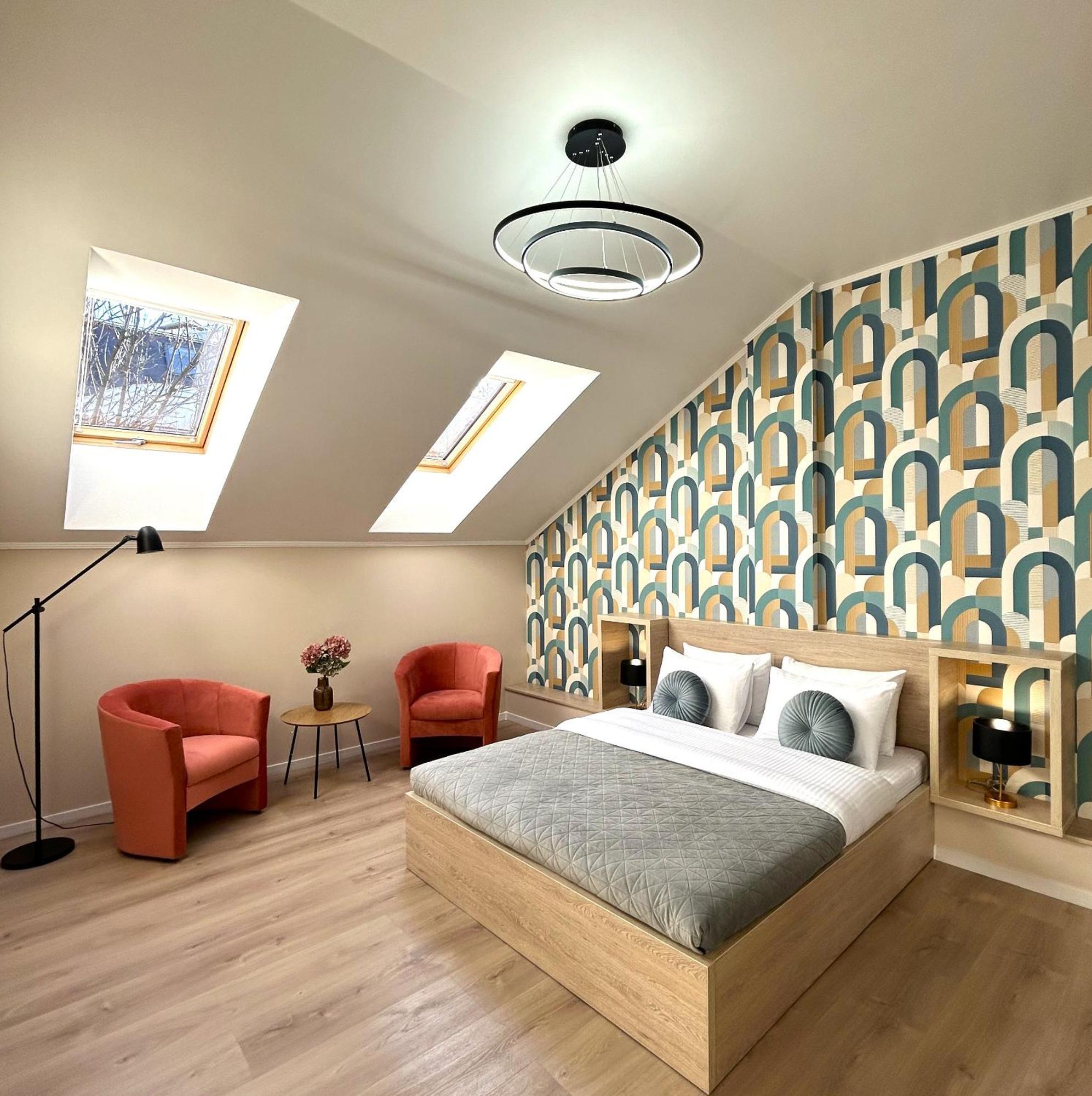 Modern Apartment In The City Center Lviv Eksteriør billede